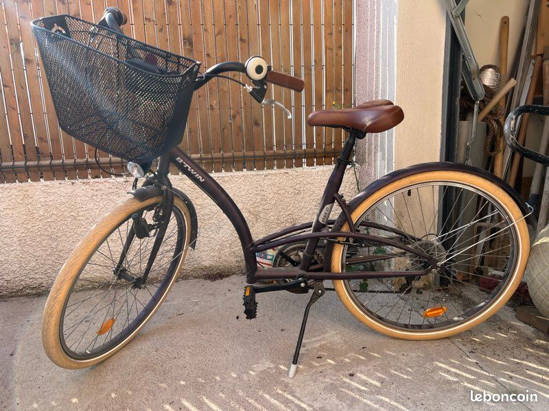 Mint Green Btwin Elops 320 V Lo ELOPS 520 D Cathlon Cadre Vert