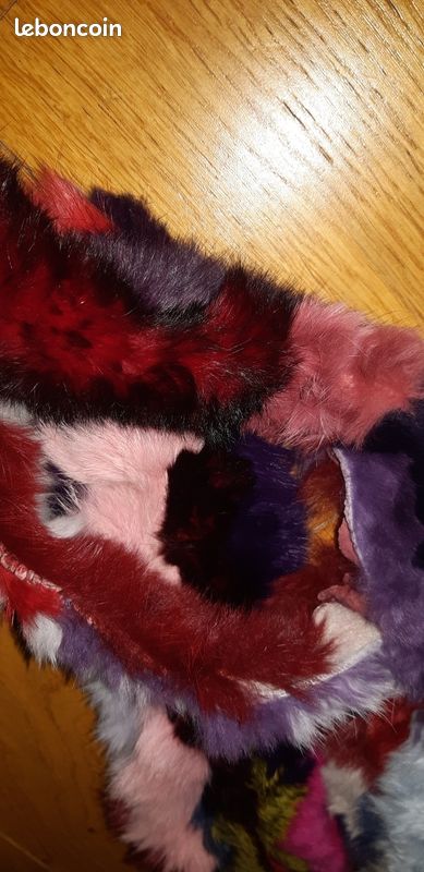Echarpe lapin multicolore (image 6)