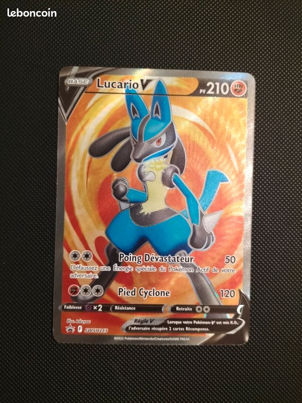 Lucario V SWSH123 promo 2022 - Collection