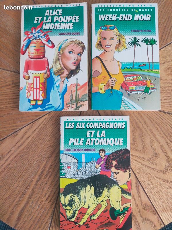 Livres bibliothèque verte (image 1)