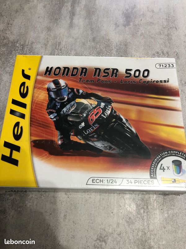 Maquette moto HONDA NSR 500 (image 1)