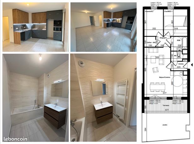 Appartement 3 pièces 65 m² 2023 Reichstett