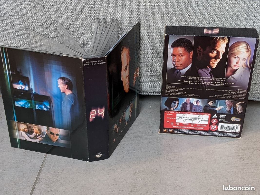 DVD saison 2 complete de "24heures" (image 2)