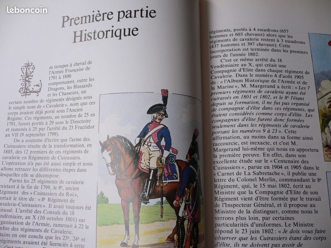 Les uniformes du Premier Empire les cuirassiers (image 4)