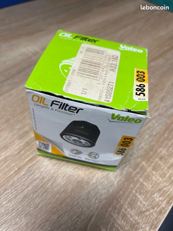 Filtre à huile Valeo 586003 (image 1)