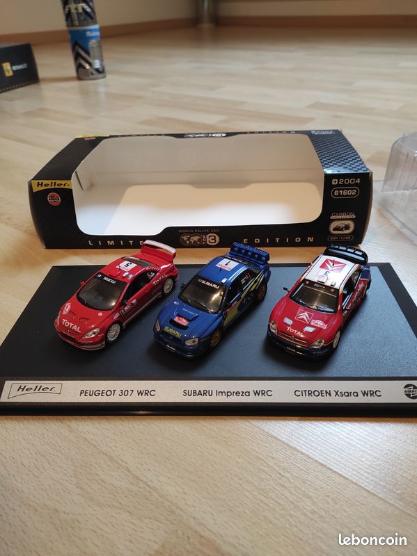 KIT PEUGEOT 307 WRC - RALLYE DE L'ACROPOLE 2004 - 1/43 HELLER 80115