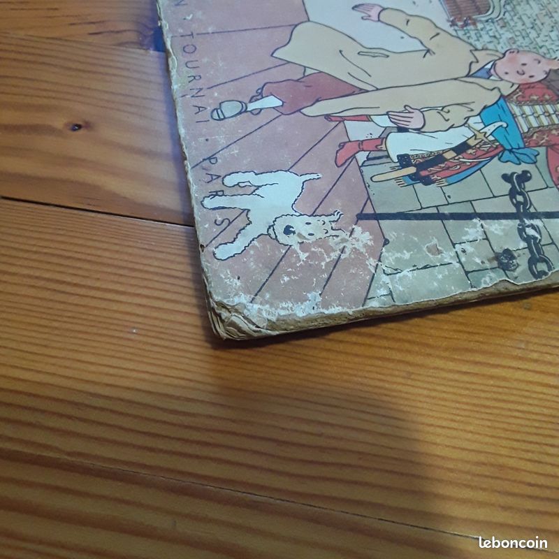Tintin le sceptre d'ottokar B1 1947, édition originale couleur (image 16)