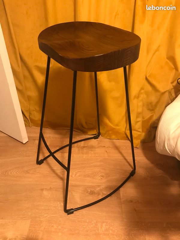 Tabouret de bar de très bonne qualité (image 1)