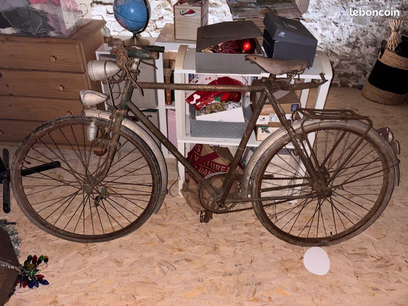 Paire De Pédales Vélo Ancien – Modèle Années 1920/1930 (Restauration Ou Décoration)