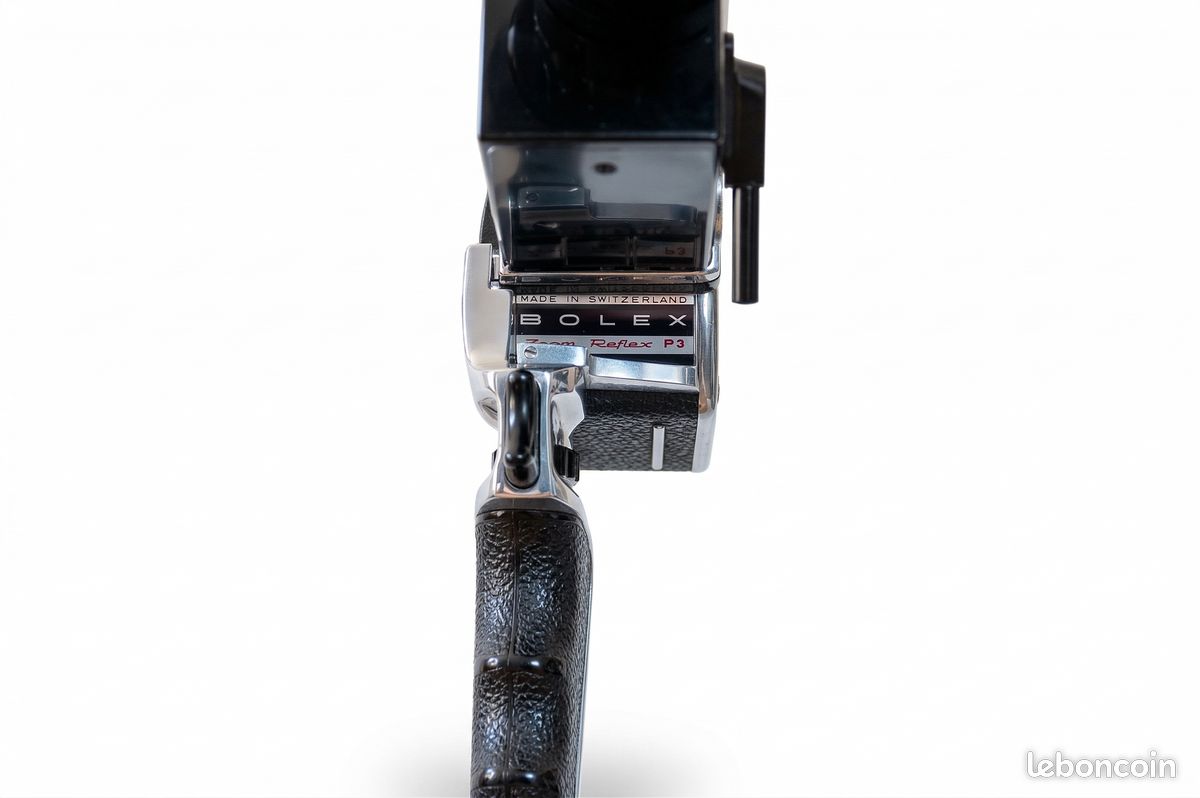 Caméra Bolex Paillard Avec Zoom Berthiot Pan-Cinor 10-30 Mm – 8mm, état Correct