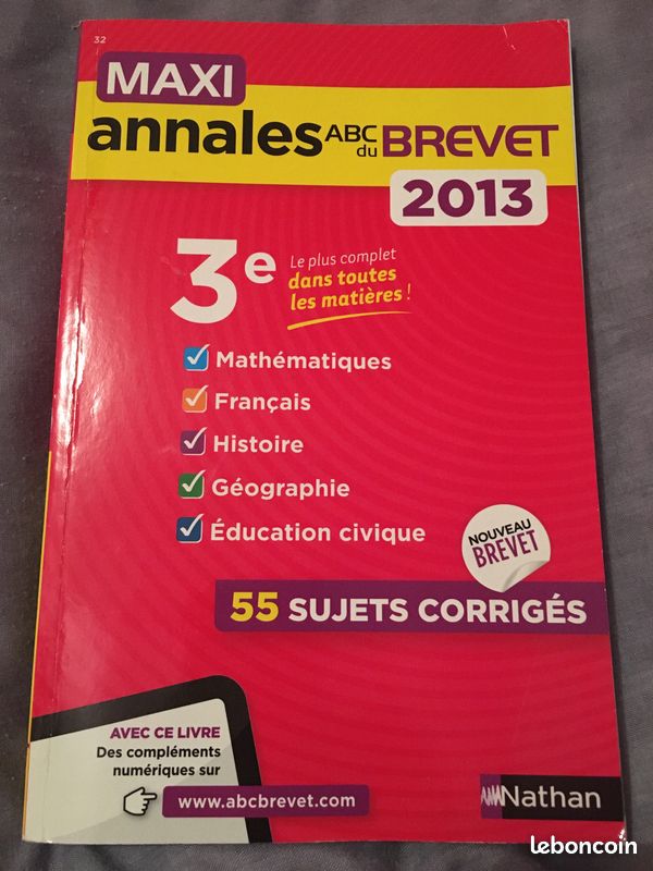 Anales du brevet 2013 (image 1)