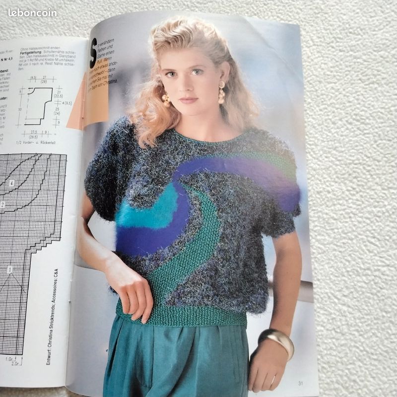 Lot 2 magazines tricot diana (image 8)