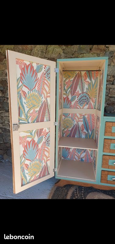 Armoire asymétrique relookée (image 3)