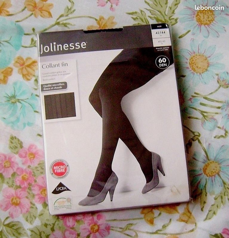 Jolinesse 👩‍🦳 Paires de Collants 🦵 Taille 42/44 Vêtements