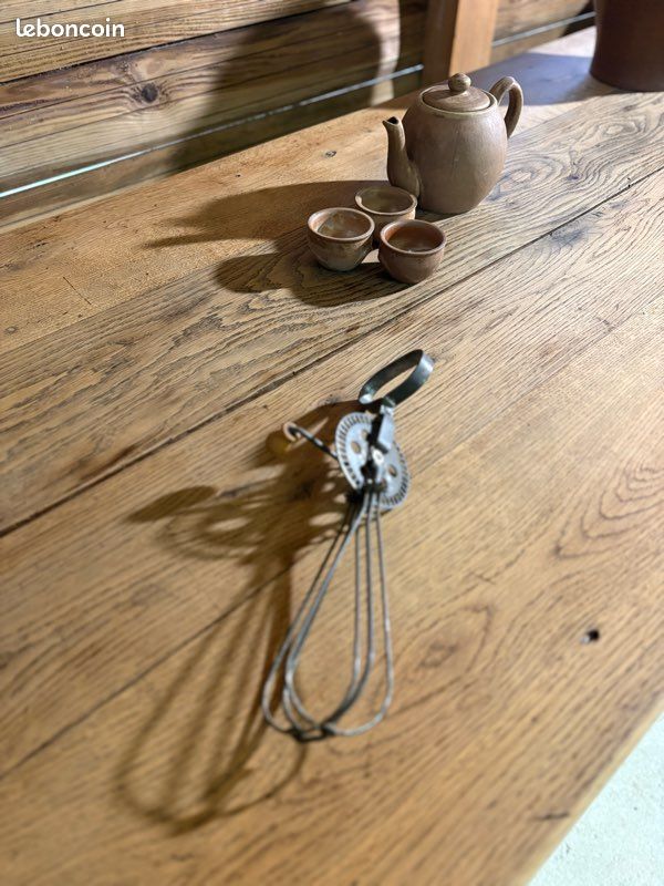 ✨ Table ancienne entièrement rénovée – bois massif ✨ (image 12)