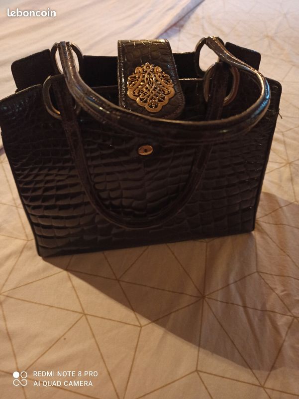 Sac Vintage croco (image 2)