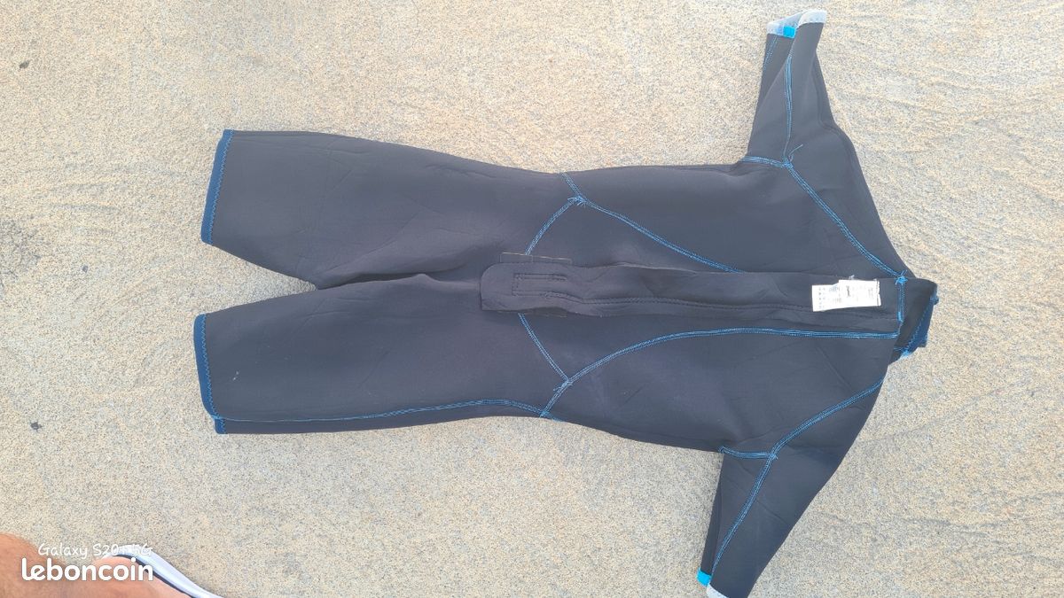 🤿 Combinaison néoprène Tribord Decathlon 2 mm – Taille 38 / XS (image 2)