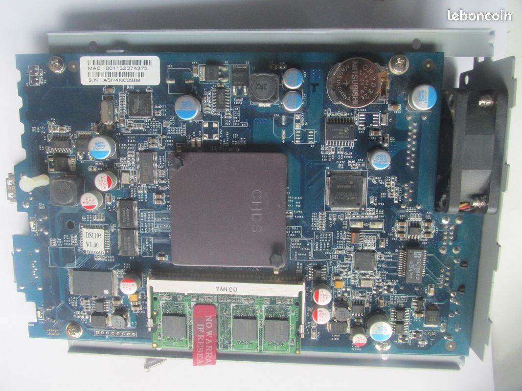 Motherboard Ds211j Upgrade Ram Synology DiskStation DS211 NAS Server Mit 2x  1TB WD Red HDD In