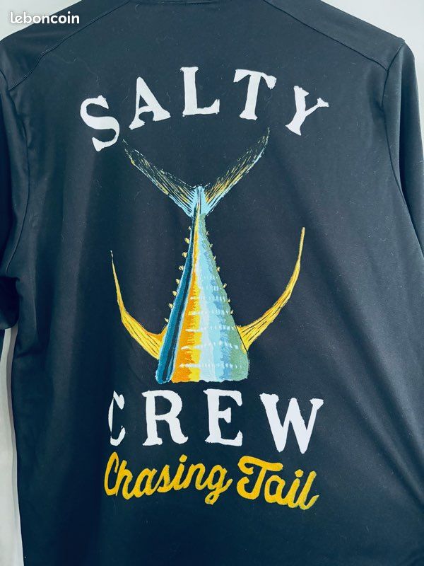 Chemise Manches Courtes Orange Homme Salty Crew Bruce
