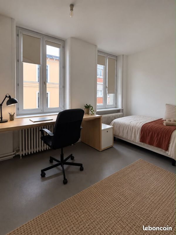 Appartement 1 pièce 15 m² · à Roubaix · 15 m² · 450 €/mois