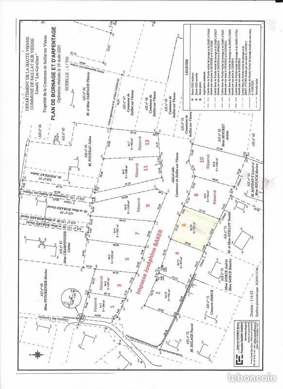 Terrain 924 m² · à Saillat-sur-Vienne · 924 m² · 20 936 €
