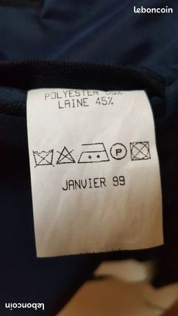 Veste Ancienne Commandant De Bord Air France – Taille 50 – Parfait état – Occasion Très Bon état