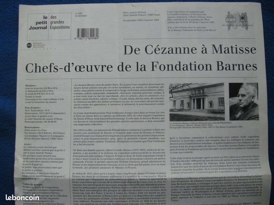 Chefs-d'oeuvre de la Fondation Barnes (image 1)