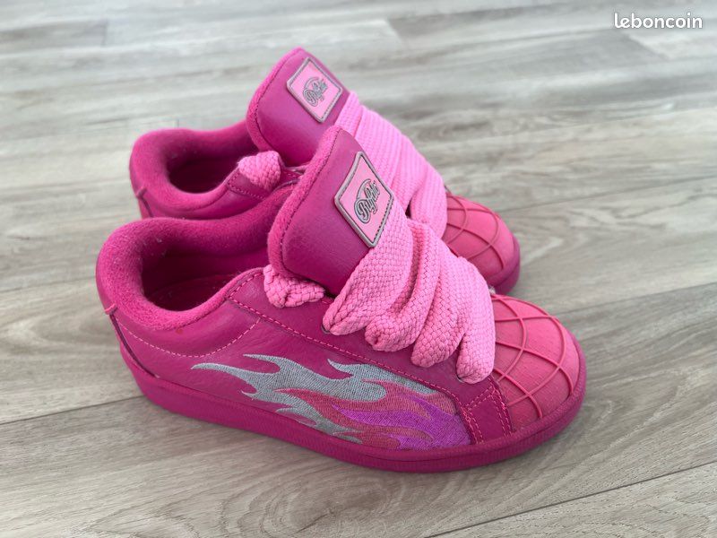 Liberty Buffalo Flamme Rose Buffalo Vegan Buffalo Noir Et Rose