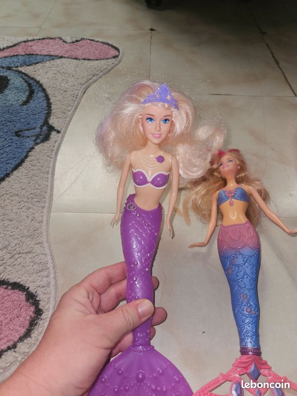 Poupée barbie + voiture (image 4)
