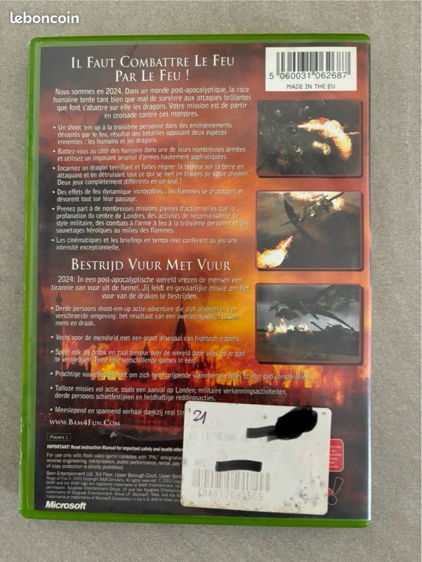Le règne du feu XBOX (image 3)