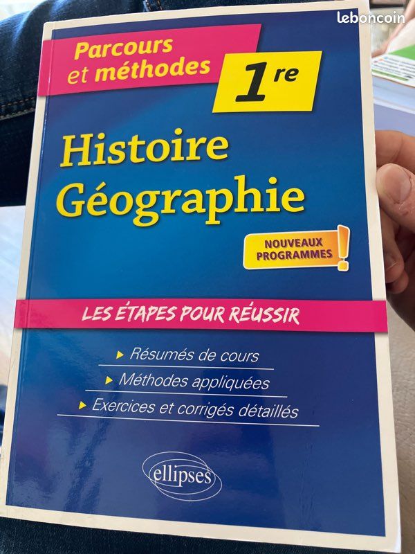 Livre Histoire Géo Lycée 1ere (image 2)