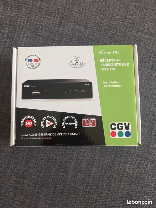 Décodeur TNT CGV Etimo STL-2 (image 2)