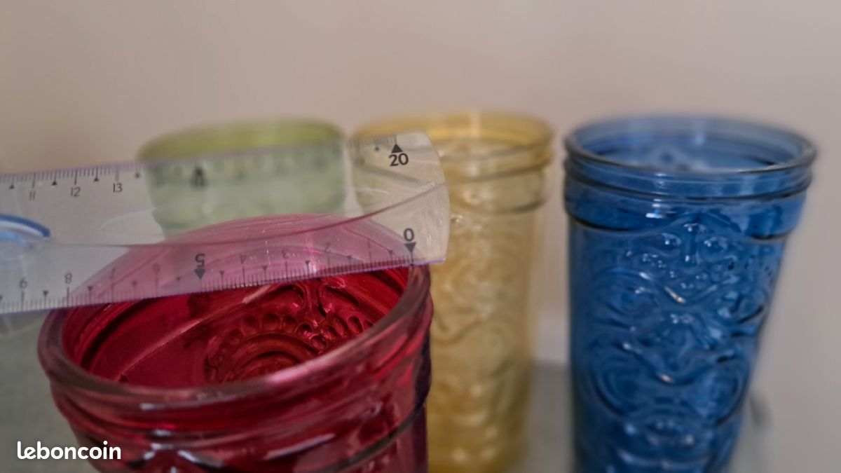 Lot de 4 maxi verres à eau, citronade (image 3)