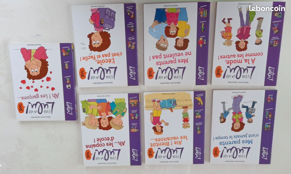 Lot livres c'est la vie Lulu doc (image 1)