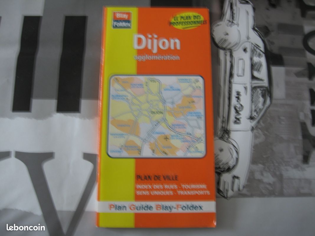 Plan de la ville de Dijon (bobdu76) (image 1)