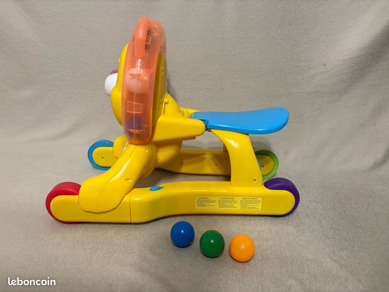 Trotteur Lion Step & Ride 3-en-1 Bright Starts (image 2)