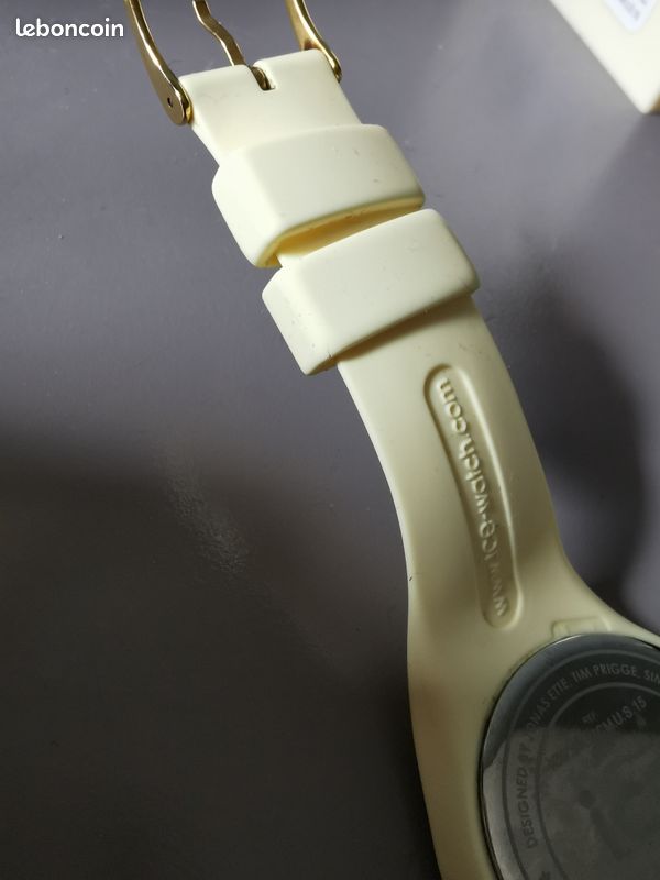 Montre Ice Watch jaune pâle (image 2)