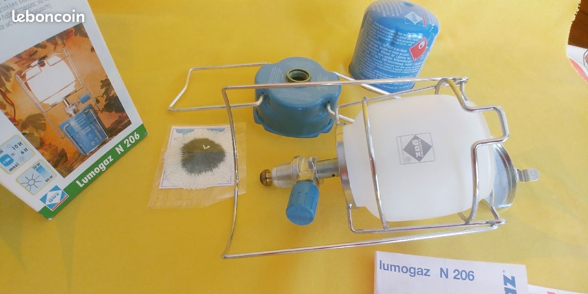 Lampe à gaz Lumogaz complet neuf (image 3)
