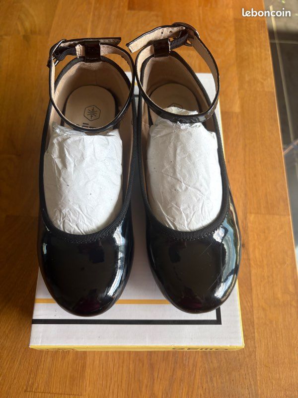 Gemo Ballerines Fille Ballerines ArgentÃ©es Ballerines Fille Unies