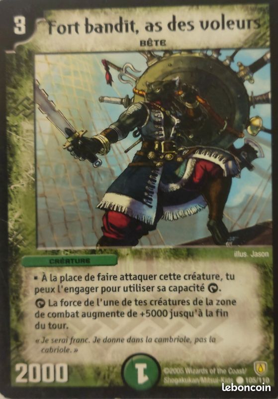 Fort bandit, as des voleurs - Carte DuelMasters (image 1)