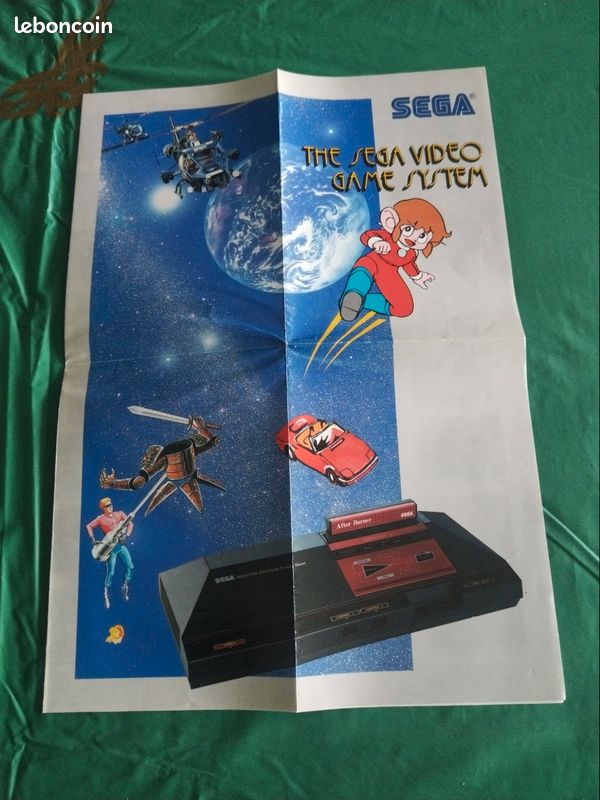 Dépliant PUB - Sega Games Catalog - Master System/Master System II - Bon État