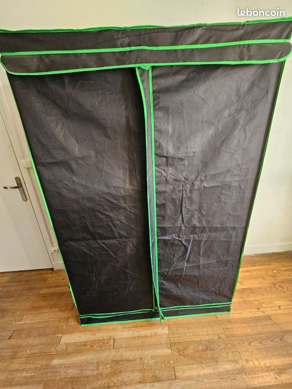 Tente de culture 120x60x180 complète – LED 460W + étagère + tapis chauffants (image 4)