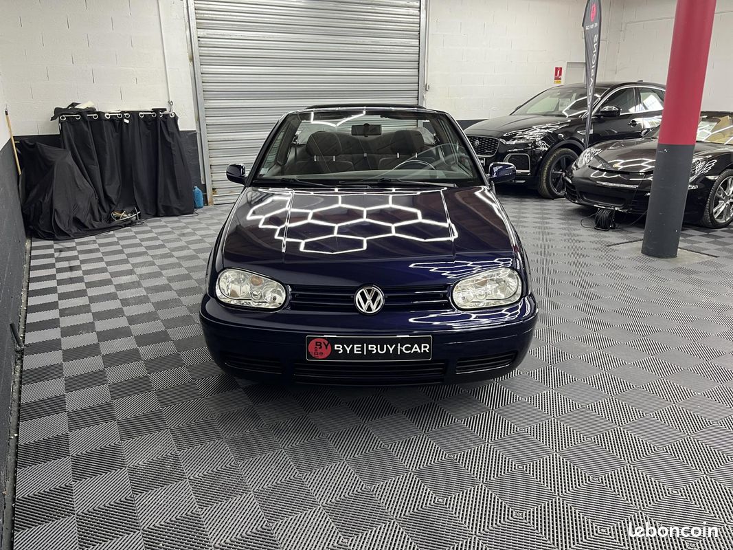 VOLKSWAGEN GOLF Cabriolet 1.6i IV 4 CABRIOLET 110 ch historique complet + peinture neuve garantie 12 mois (image 6)