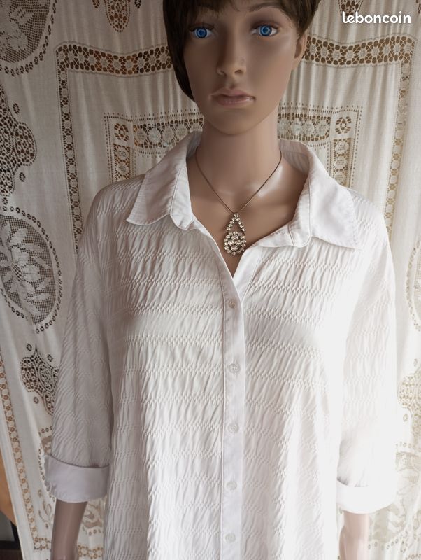 Leboncoin Chemisier Taille 48 Superbe Chemisier Femme Taille 48/50