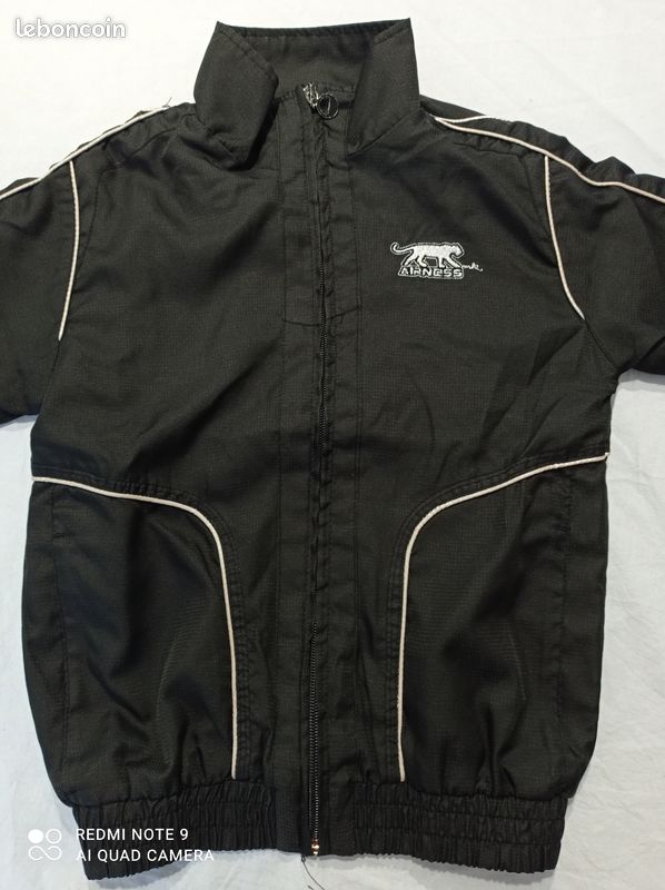 🌞veste noire de Airness taille 6 ans Réf 958 P13 (image 1)