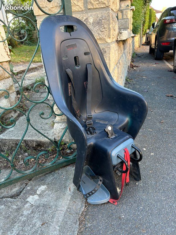 Siège vélo enfant arrière – Décathlon Btwin – Bleu (image 2)