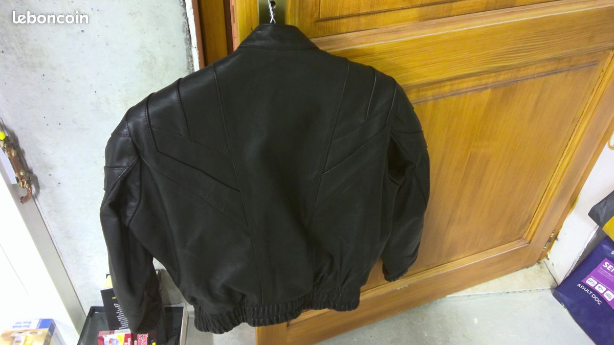 Veste de moto en cuir de marque ixs (image 3)