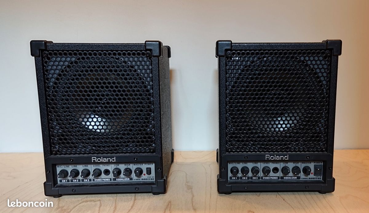 Roland CM-30 Cube Monitor (la paire) (image 2)