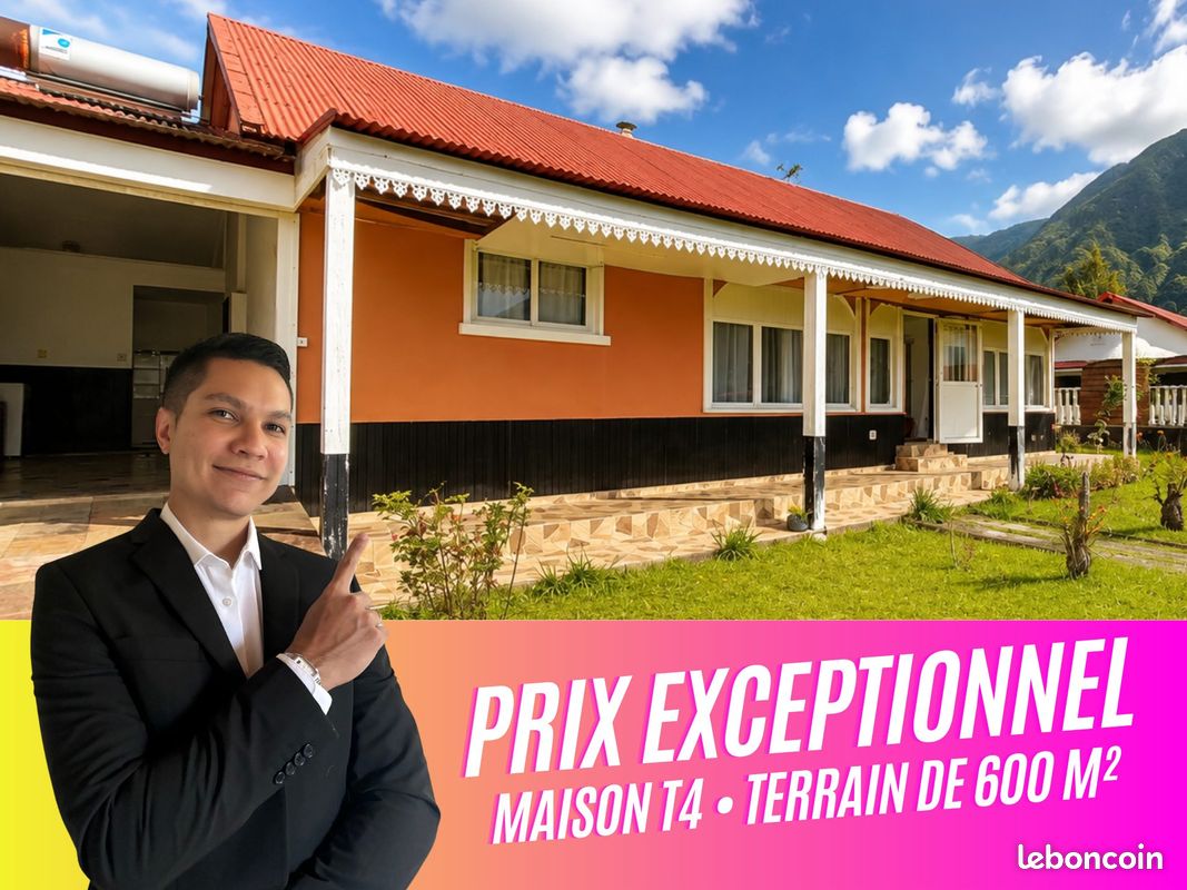 Maison 4 pièces 105 m² · à La Plaine-des-Palmistes · 105 m² · 233 020 €