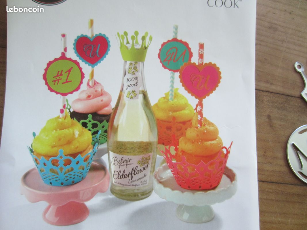 Dies découpe cup cake- Réf YYMUM (image 1)